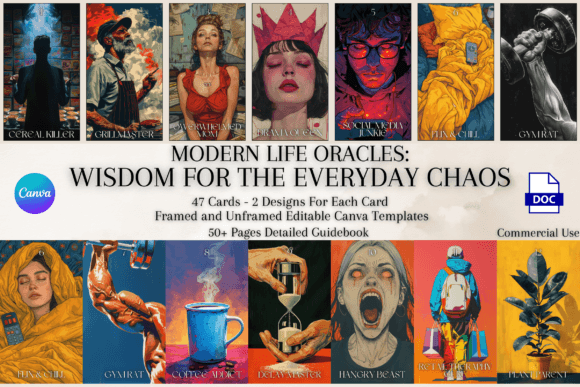 Download Printable 47 Cards Oracle Deck and Guide - Print Collection