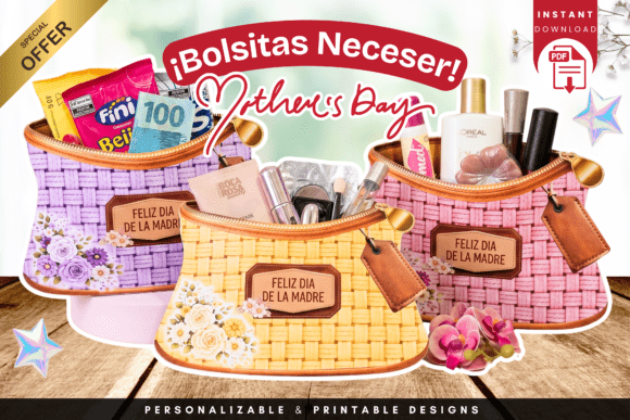 Download Printable Mothers Day Handbag Gift Bag - Print Collection