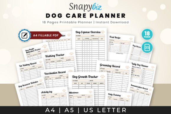 Download Dog Care Planner Printable - Print Collection