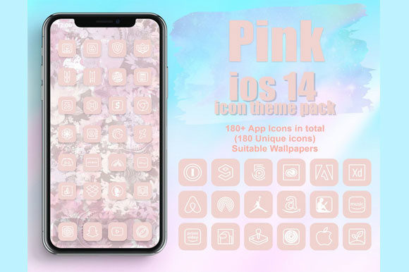 Download Pink App Icons IOS 14 - App icons Collection