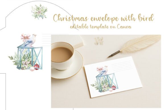 Download Christmas Printable Envelope A7 - Print Collection