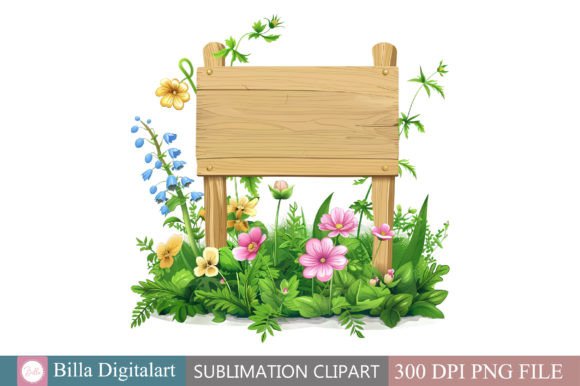 Download Free Watercolor Garden Signs Clipart Des - Premium Resources