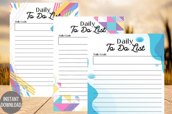 Download Daily to Do List Printable Fillable PDF - Print Collection