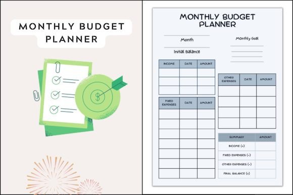 Download Printable Monthly Budget Planner - Print Collection
