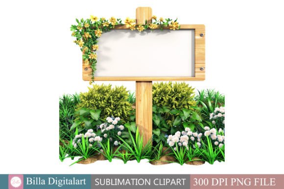 Download Free Watercolor Garden Signs Clipart Des - Garden signs Collection