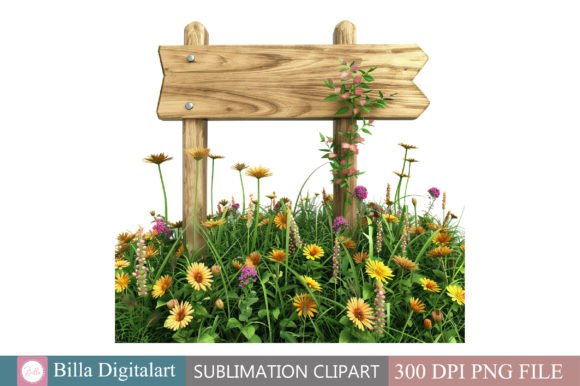 Download Free Watercolor Garden Signs Clipart Des - Premium Bundle