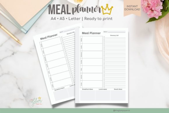 Download Weekly Meal Planner Printable - Print Collection