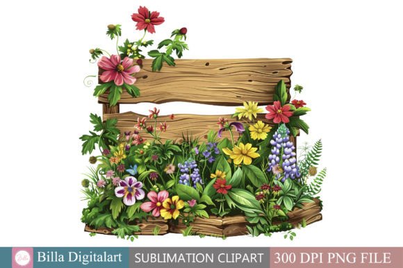 Download Free Watercolor Garden Signs Clipart Des - Premium Resources
